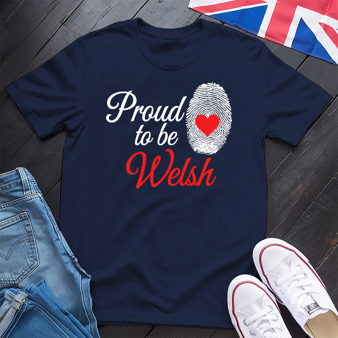 Proud Welsh Patriot’s Print T-shirt