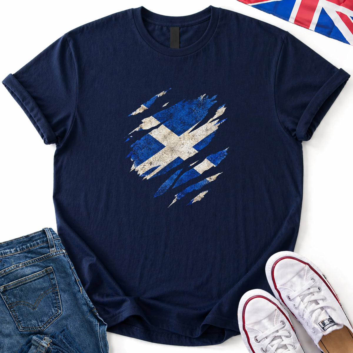 Fragmented Saltire T-Shirt