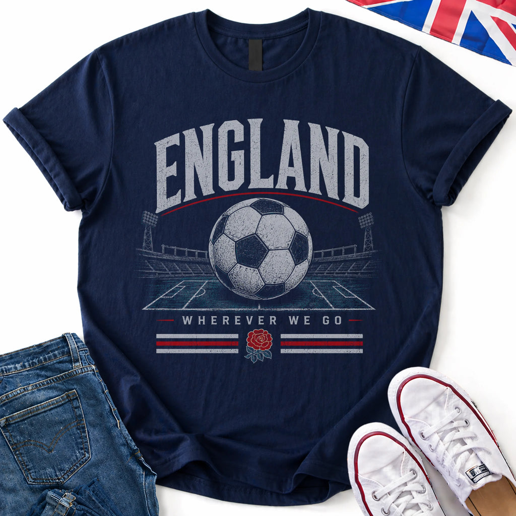 England Wherever We Go T-Shirt