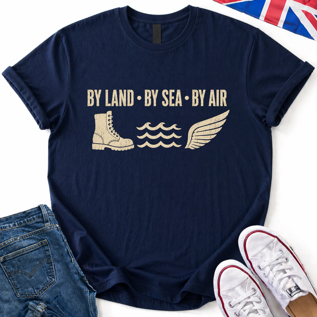 Land Sea Air T-Shirt