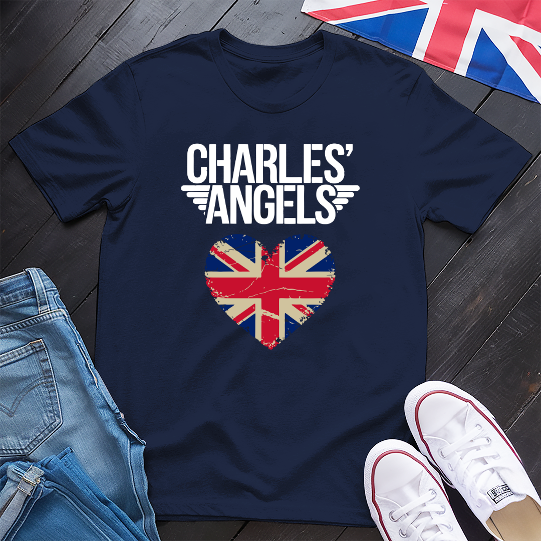 Charles' Angels Heart T-shirt