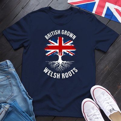 British Grown Welsh Roots T-shirt