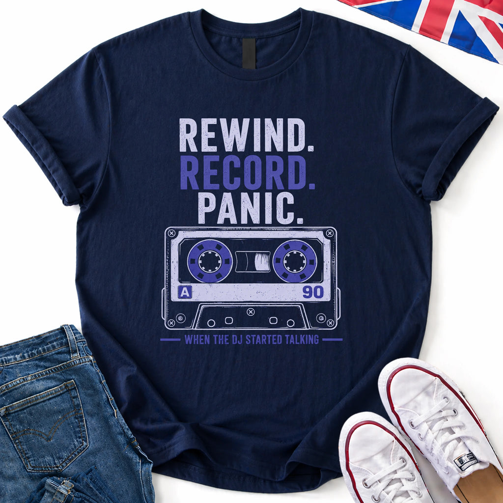 Rewind Record Panic T-Shirt