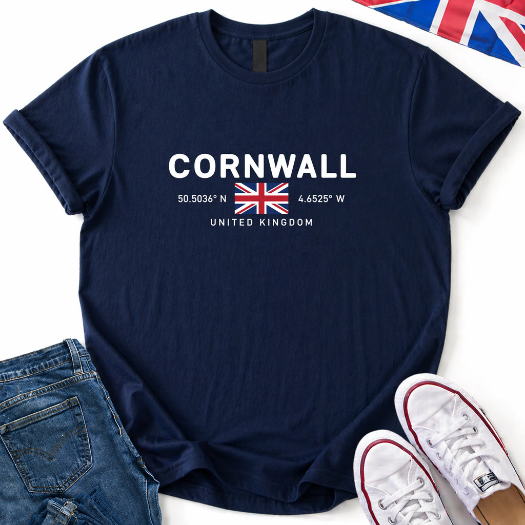 Cornish Latitude T-Shirt