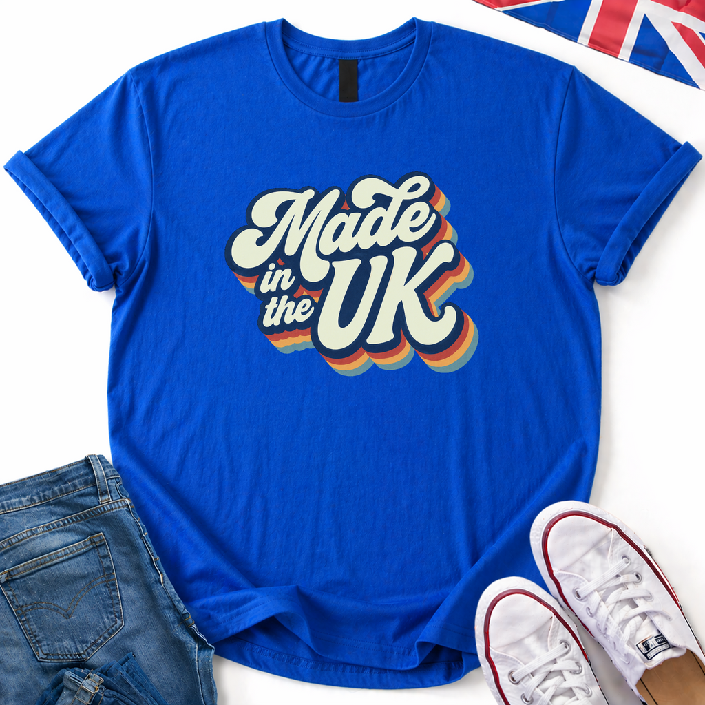 Made In The UK Retro T-Shirt