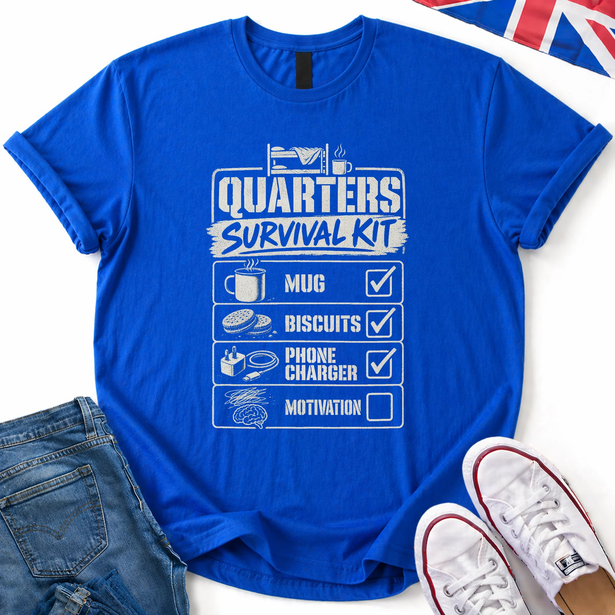 Quarters survival kit T-Shirt