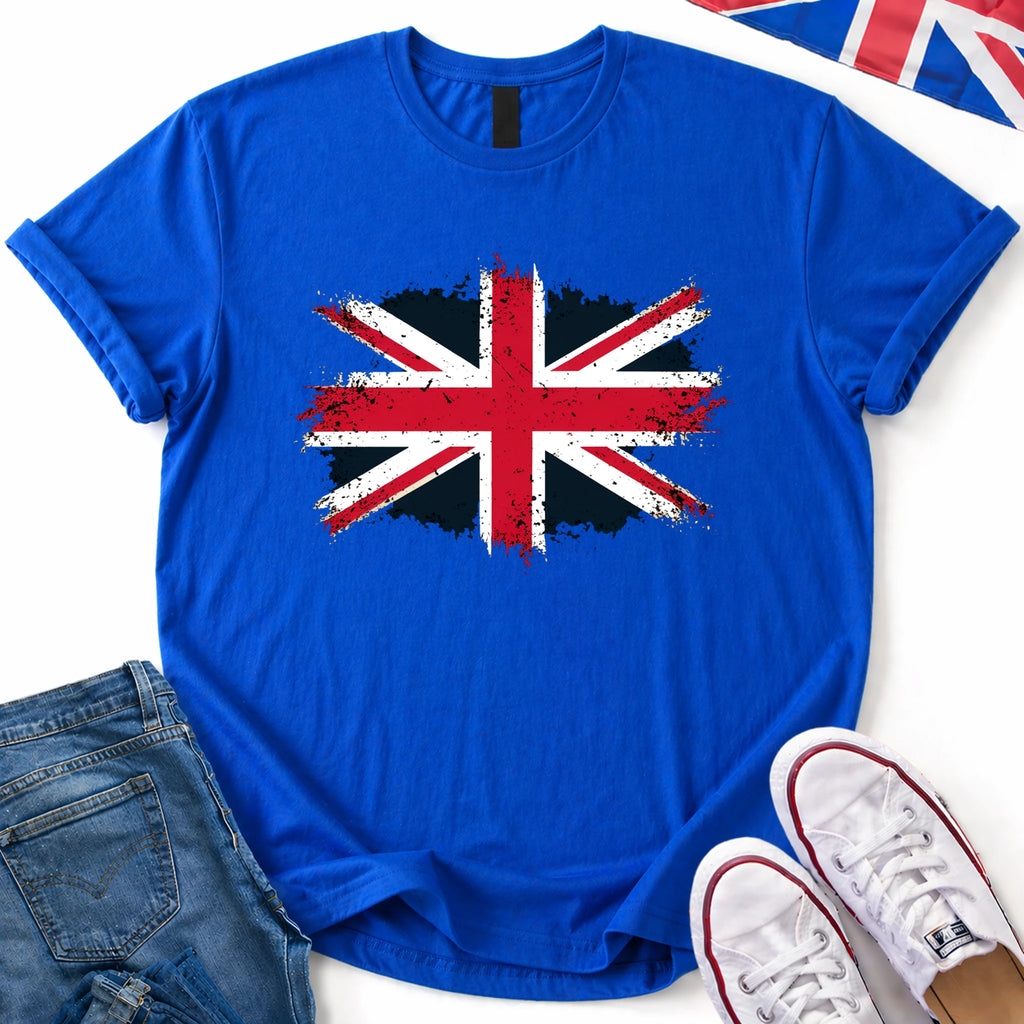 UK Flag Distressed T-Shirt