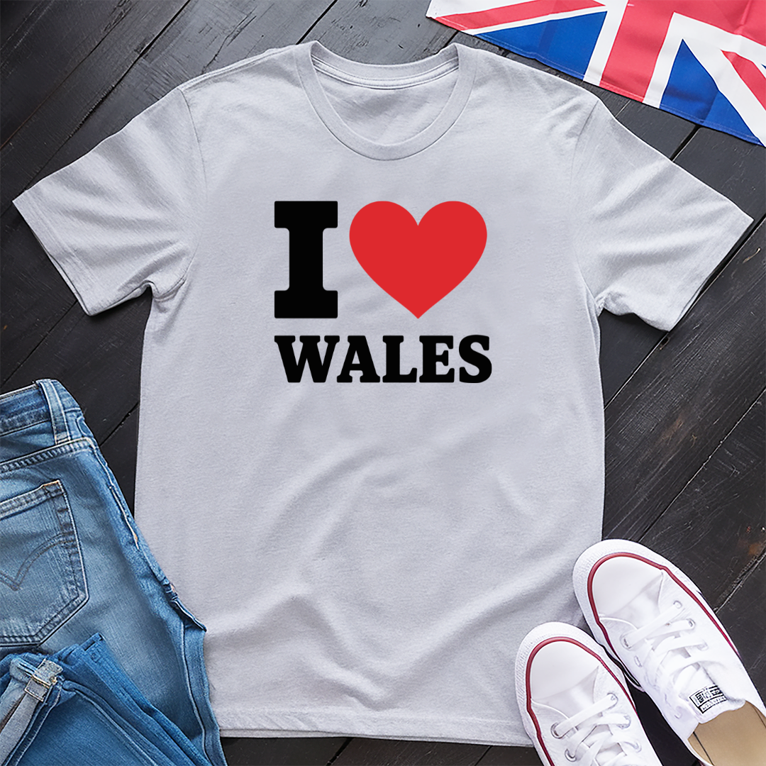I Love Wales T-shirt