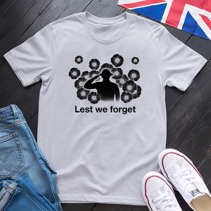 Lest We Forget Soldier T-shirt