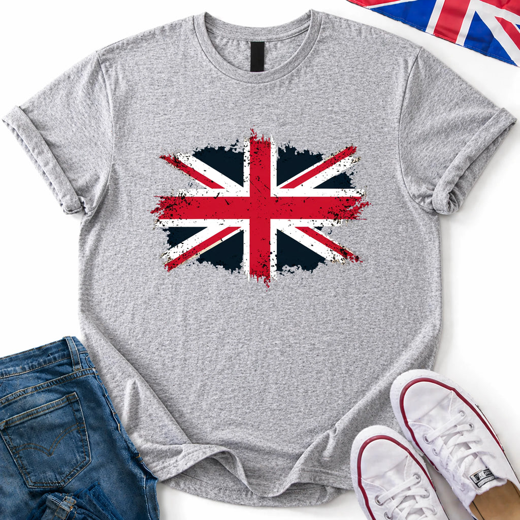 UK Flag Distressed T-Shirt