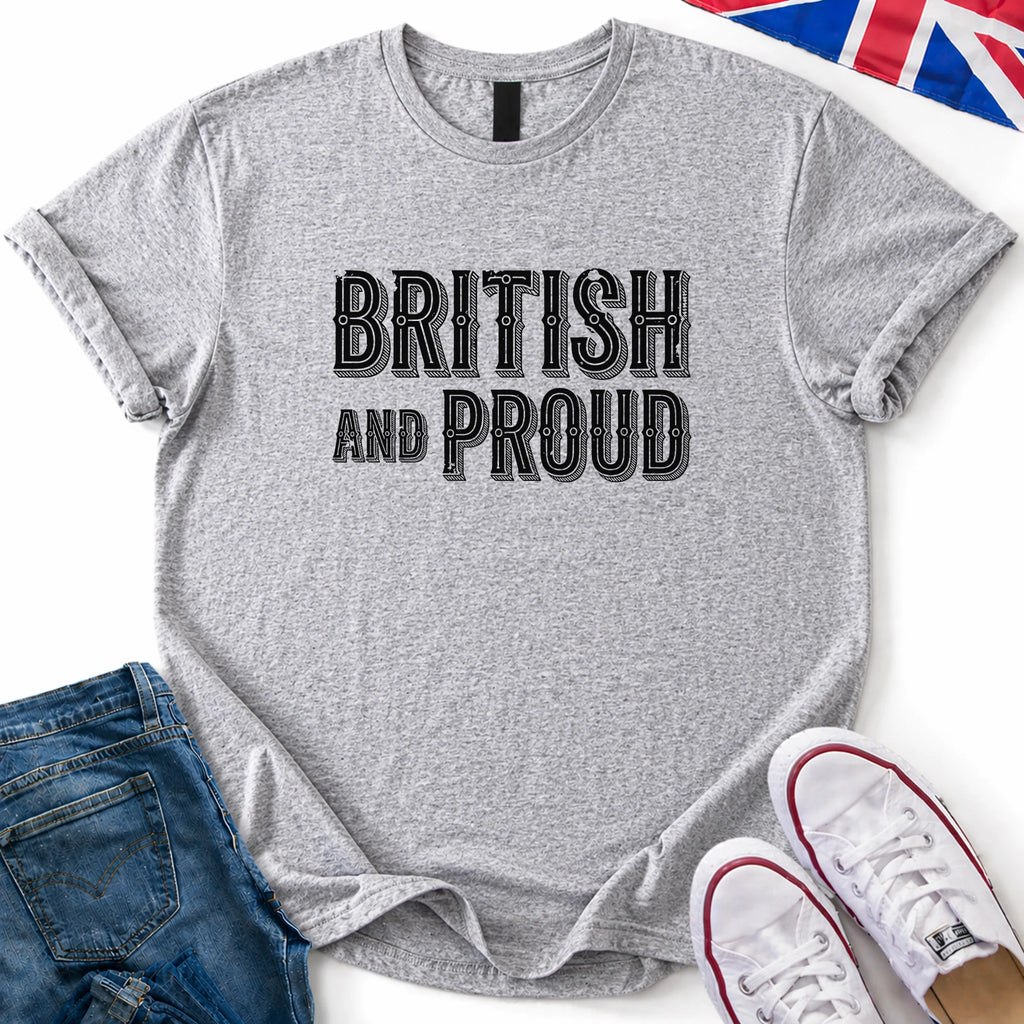 British And Proud T-Shirt