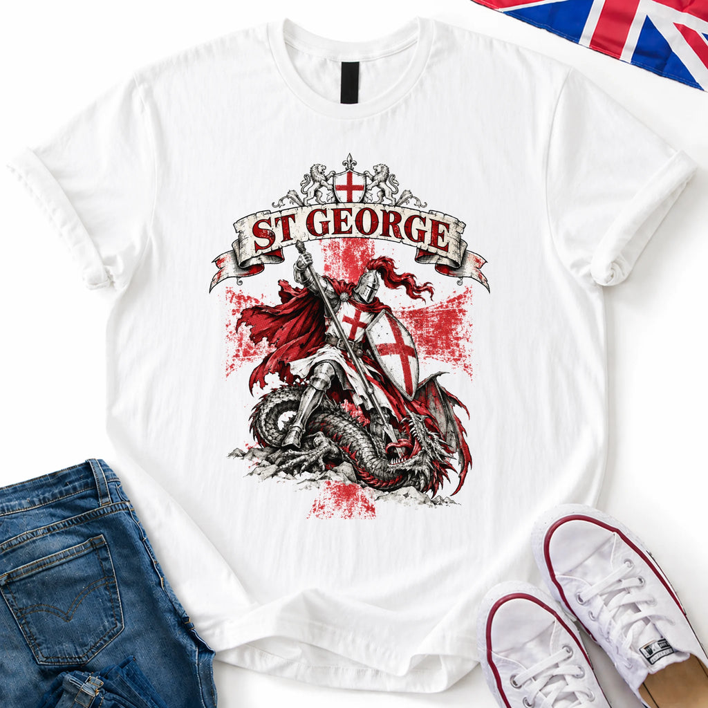 St George Distressed T-Shirt