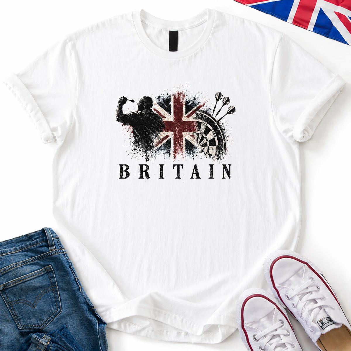 Britain Darts (Distressed) T-Shirt