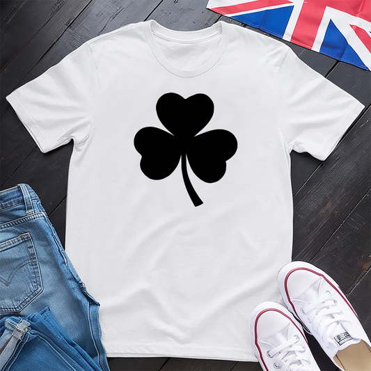 Irish Clover (Black) T-shirt