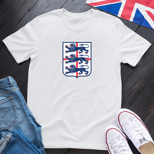 Three Lions and St. Georges Cross T-shirt