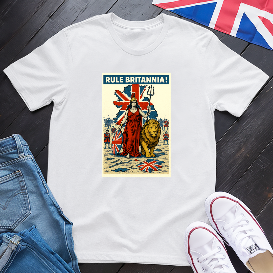 Rule Britannia Poster T-shirt