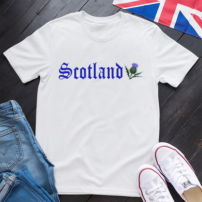 Ye Olde Scotland - Blue Font T-shirt