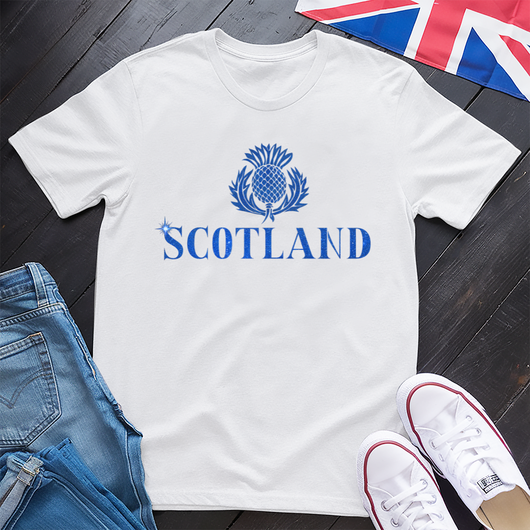 Sparkling Thistle of Scotland T-shirt