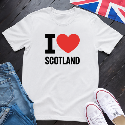 I Love Scotland T-shirt