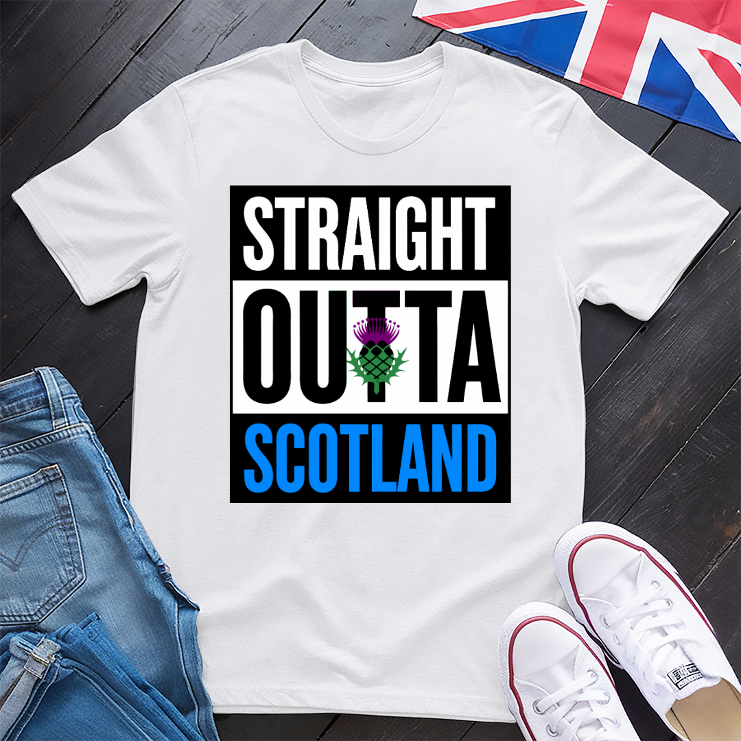 Straight outta Scotland T-shirt