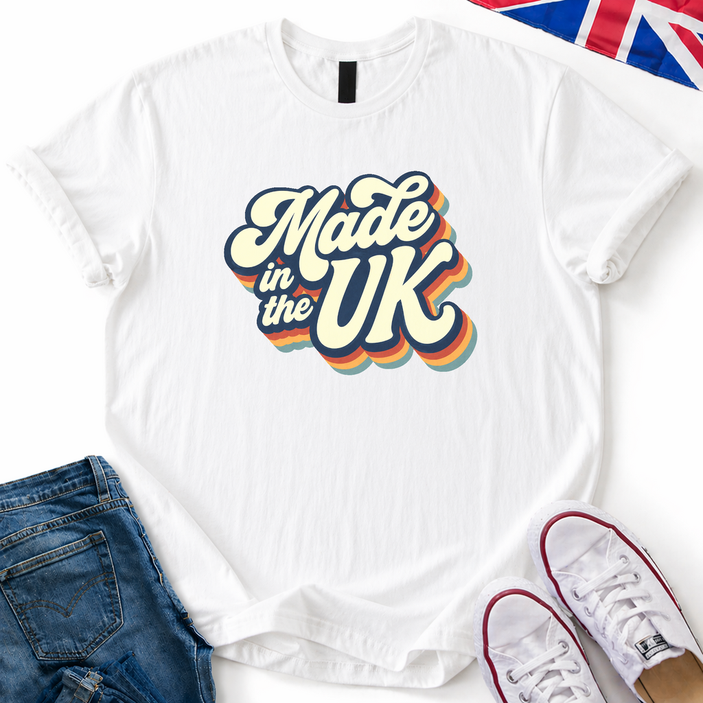 Made In The UK Retro T-Shirt