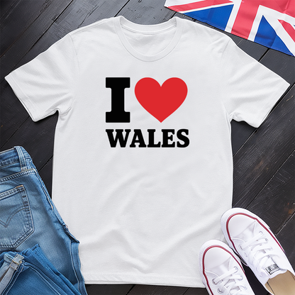 I Love Wales T-shirt
