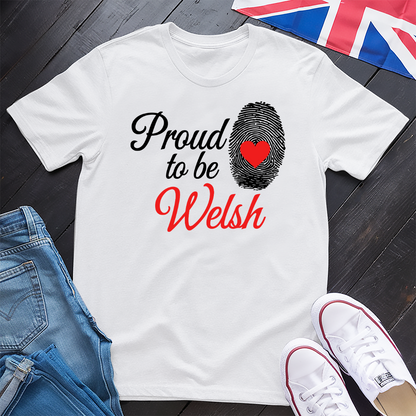Proud Welsh Patriot’s Print T-shirt