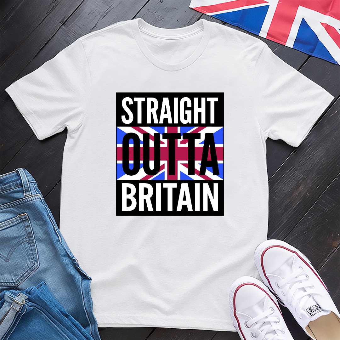 Straight Outta Britain T-shirt