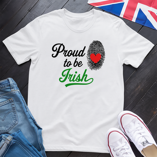 Proud Irish Patriot’s Print T-shirt