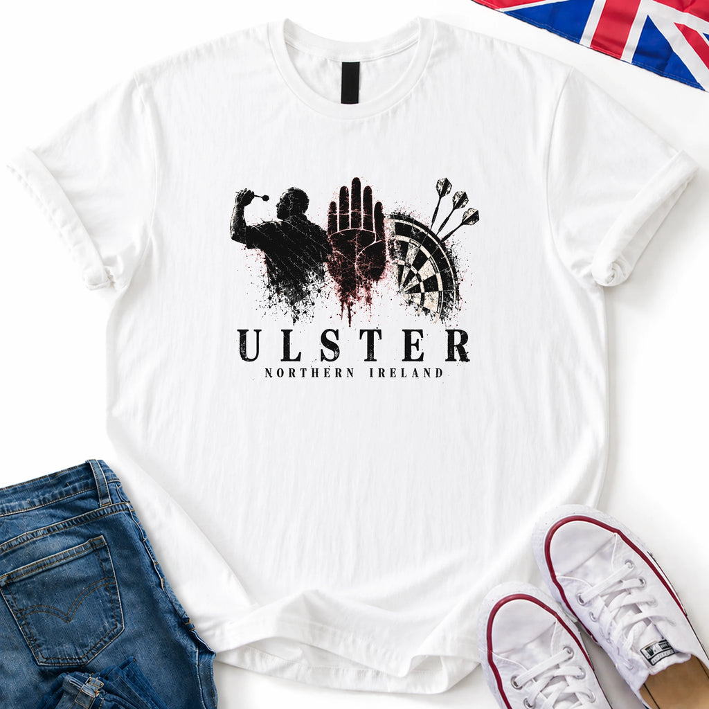 N. Ireland Darts (Distressed) T-Shirt