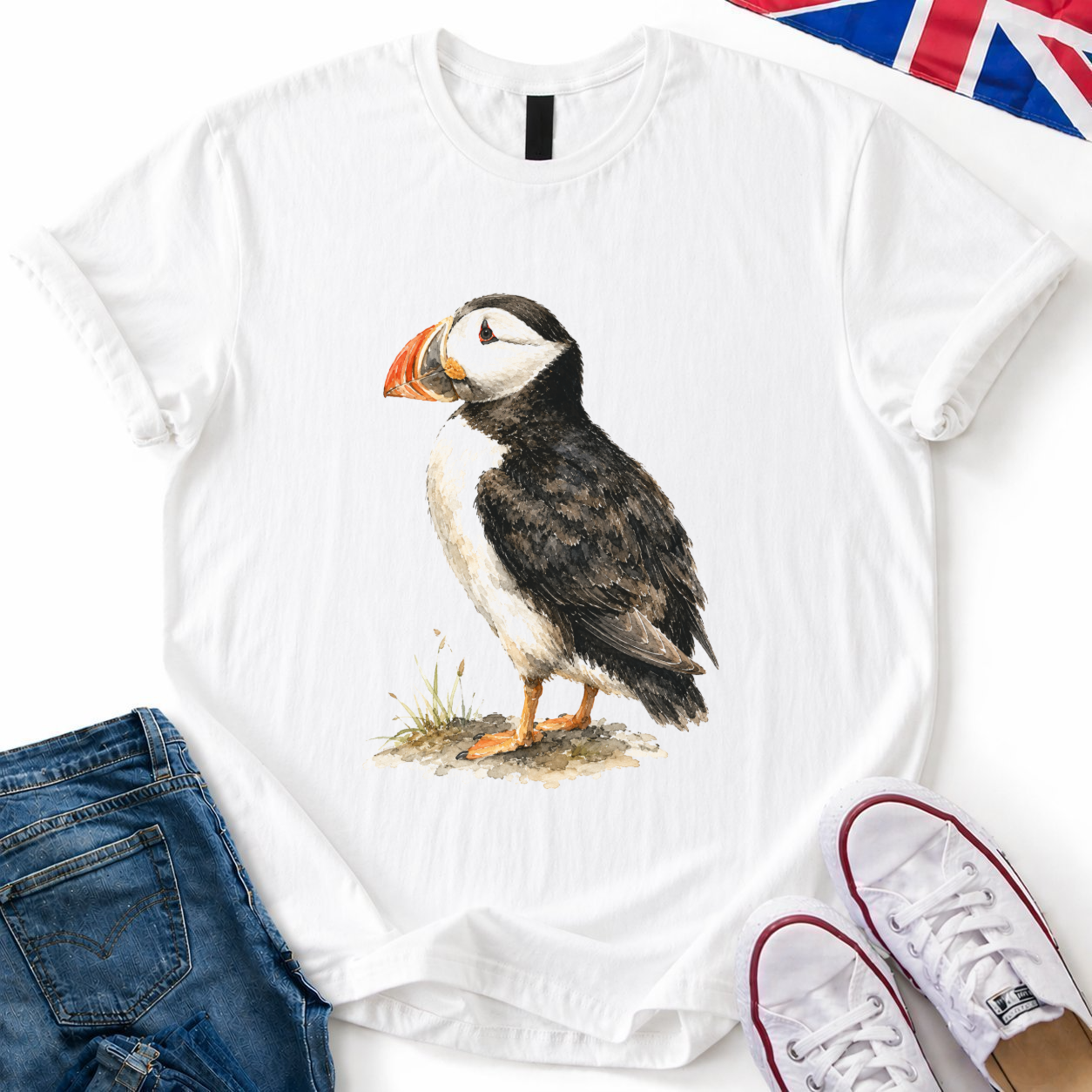 Elegant puffin